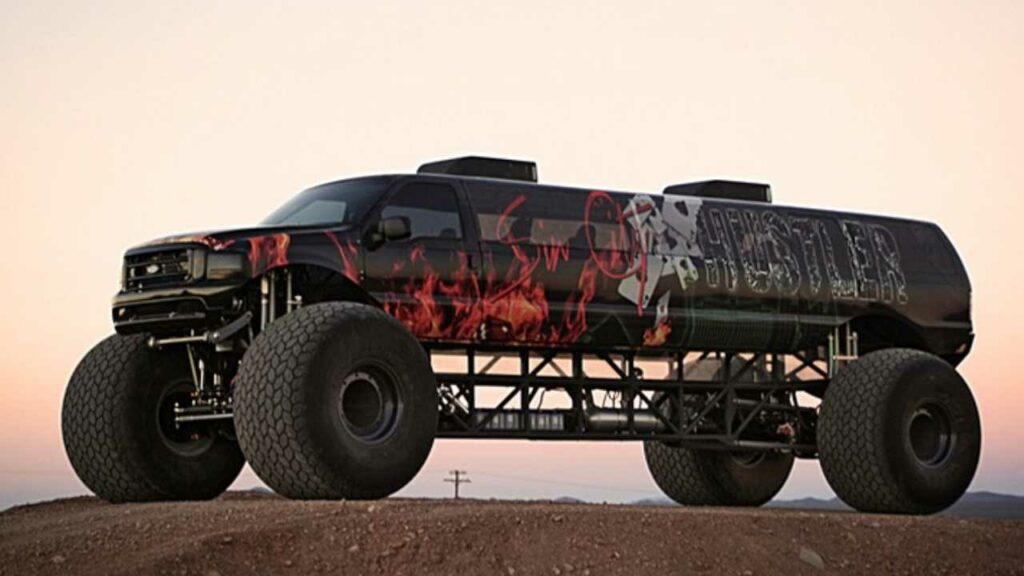 monster truck limousine