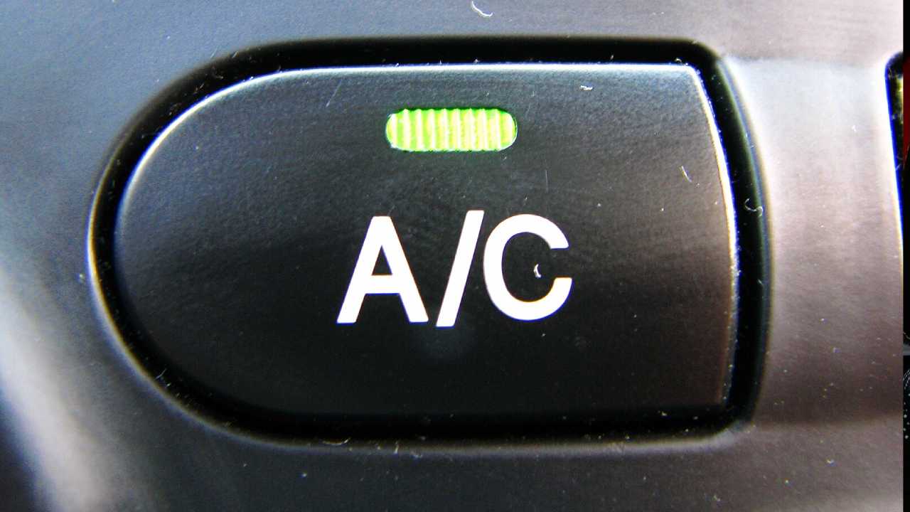 car ac button