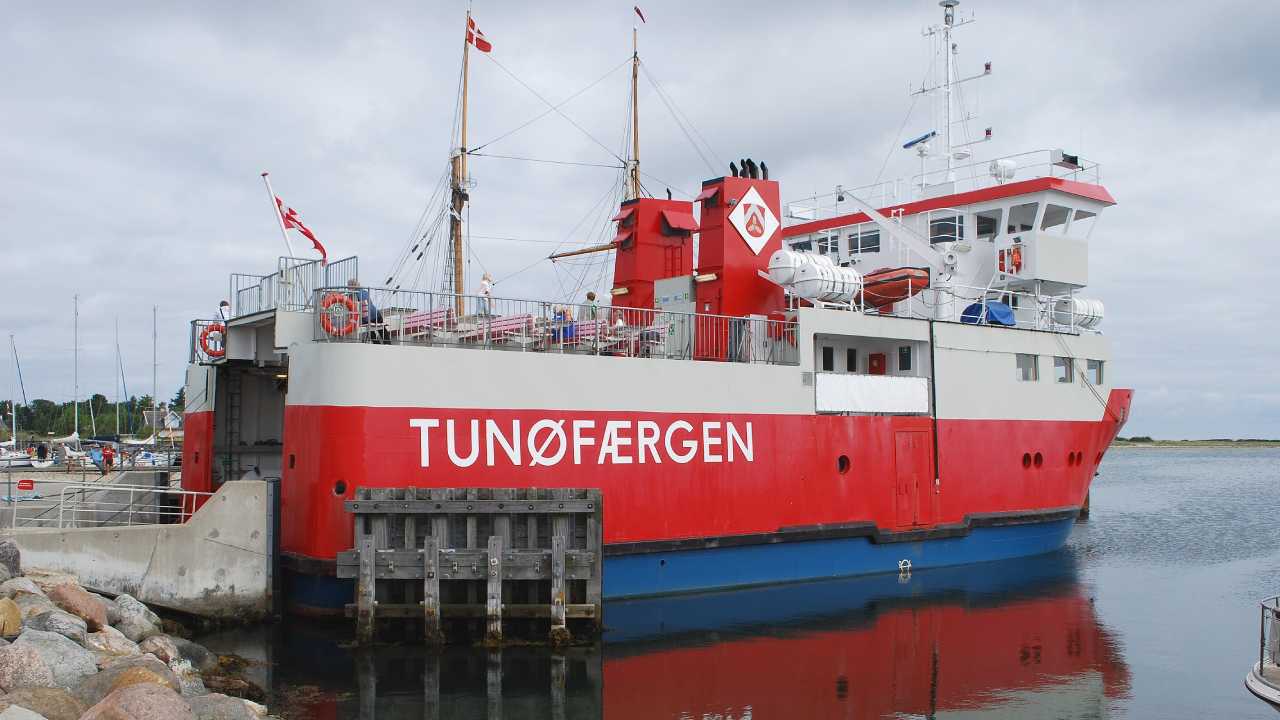 ferry to tuno denmark