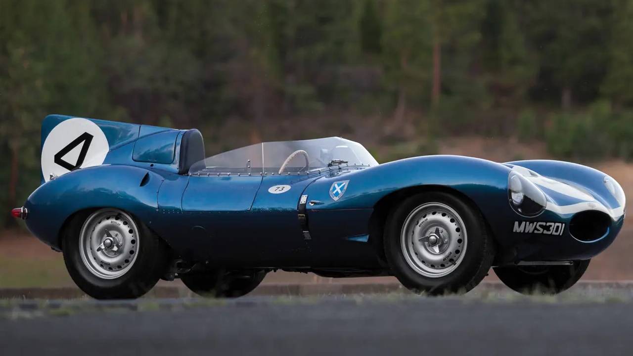 jaguar d-type 1955