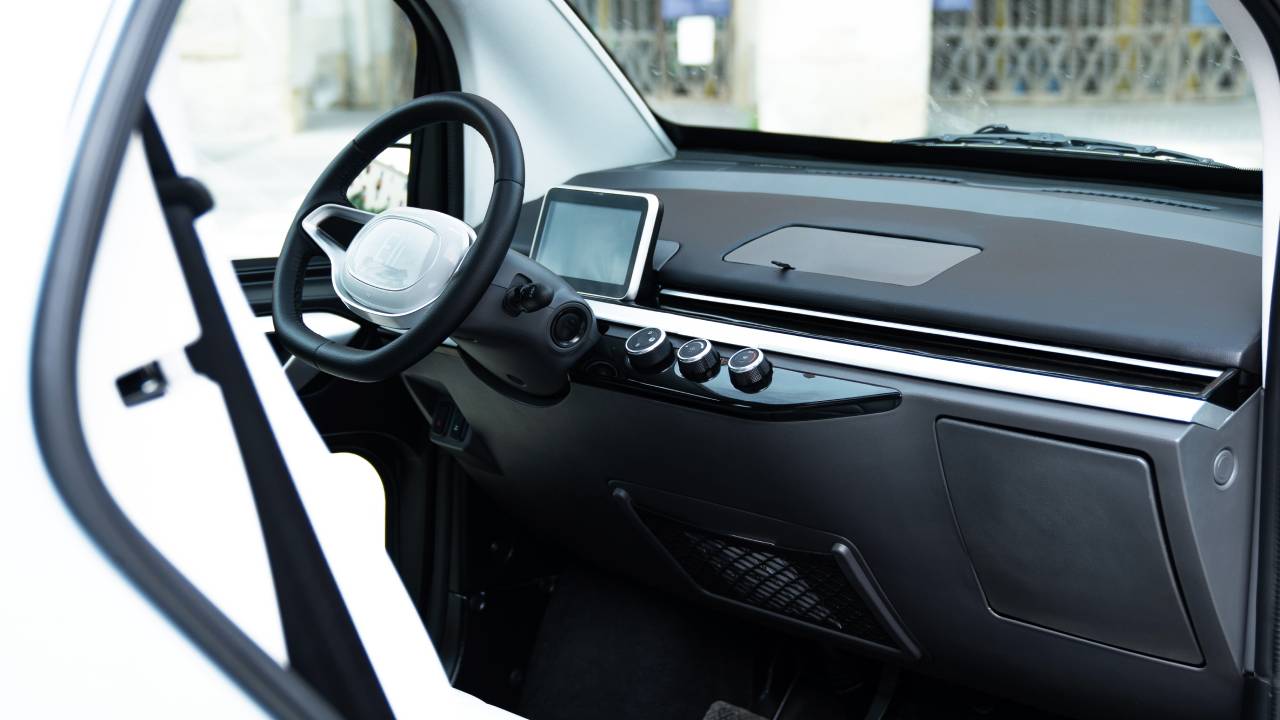 interior of eli electric vehicle